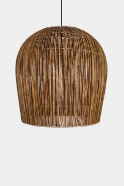 Ay Illuminate Hanglamp Buri Bulb Naturel Rotan ø79cm