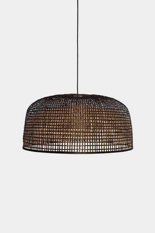 Ay Illuminate Hanglamp Doppio Grid Dark Bamboe ø80cm 4 Ay Illuminate Hanglamp Doppio Grid Dark Bamboe ø80cm - Afbeelding 2