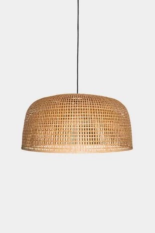 Ay Illuminate Hanglamp Doppio Grid Naturel Bamboe ø80cm 4 Ay Illuminate Hanglamp Doppio Grid Naturel Bamboe ø80cm - Afbeelding 2