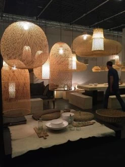 Klassieke Verlichtingswinkel -Klassieke Verlichtingswinkel ay illuminate hanglamp plume large bamboe o80cm 1