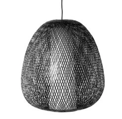 Ay Illuminate Hanglamp Twiggy Egg Bruin Bamboe ø60cm
