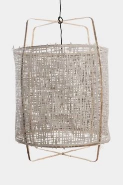 Ay Illuminate Hanglamp Z11 Bamboe Grijs Karton ø48,5x72,5cm