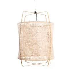 Ay Illuminate Hanglamp Z2 Blond Bamboe Naturel Karton ø67x100cm