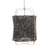 Ay Illuminate Hanglamp Z2 Blond Bamboe Zwart Karton ø67x100cm -Klassieke Verlichtingswinkel ay illuminate hanglamp z2 blond bamboe zwart karto