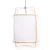 Ay Illuminate Hanglamp Z2 Blond Frame Met Wit Katoen ø67x100cm