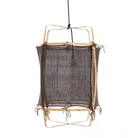 Ay Illuminate Hanglamp Z22 Blond Bamboe Zwart Cashmere ø48,5x72,5cm 4 Ay Illuminate Hanglamp Z22 Blond Bamboe Zwart Cashmere ø48,5x72,5cm - Afbeelding 2