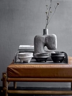 Bloomingville Dienblad Gerecycled Hout - Zwart 9 Bloomingville Dienblad Gerecycled Hout - Zwart -Klassieke Verlichtingswinkel bloomingville dienblad gerecycled hout zwart 3