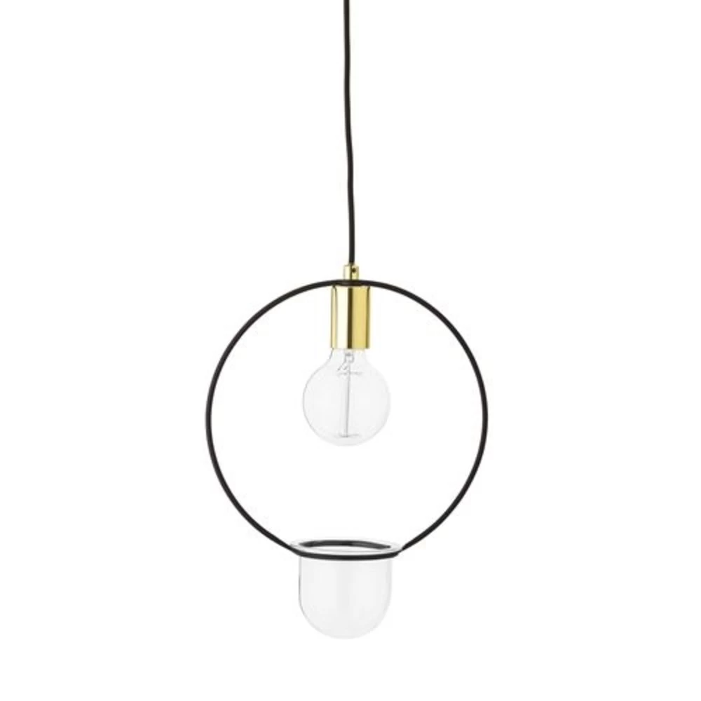 Bloomingville Hanglamp Gold Finish Glas 4 Bloomingville Hanglamp Gold Finish Glas - Afbeelding 2