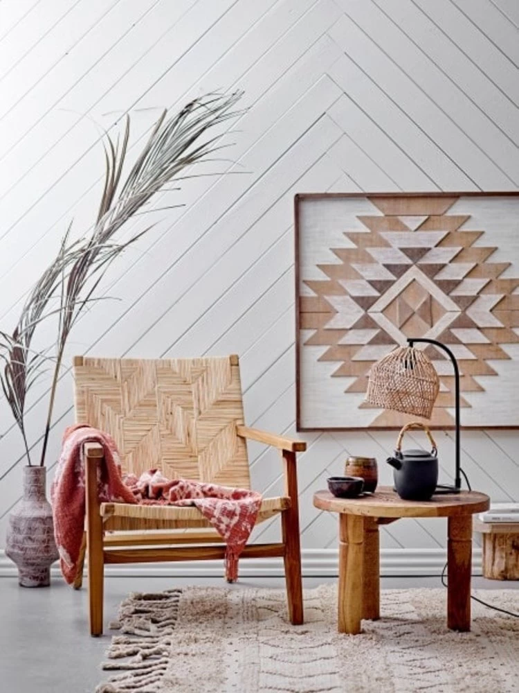 Bloomingville Lunna Wanddecoratie 81x81cm - 82056522 5 Bloomingville Lunna Wanddecoratie 81x81cm - 82056522 - Afbeelding 3