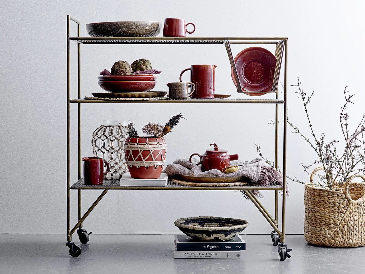 Bloomingville Placemats Water Hyacinth Naturel - Set Van 6 Stuks 6 Bloomingville Placemats Water Hyacinth Naturel - Set Van 6 Stuks - Afbeelding 4