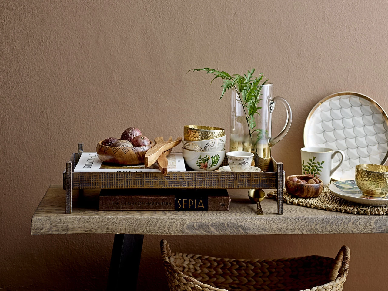 Bloomingville Placemats Zeegras Naturel - Set Van 6 Stuks 4 Bloomingville Placemats Zeegras Naturel - Set Van 6 Stuks - Afbeelding 2