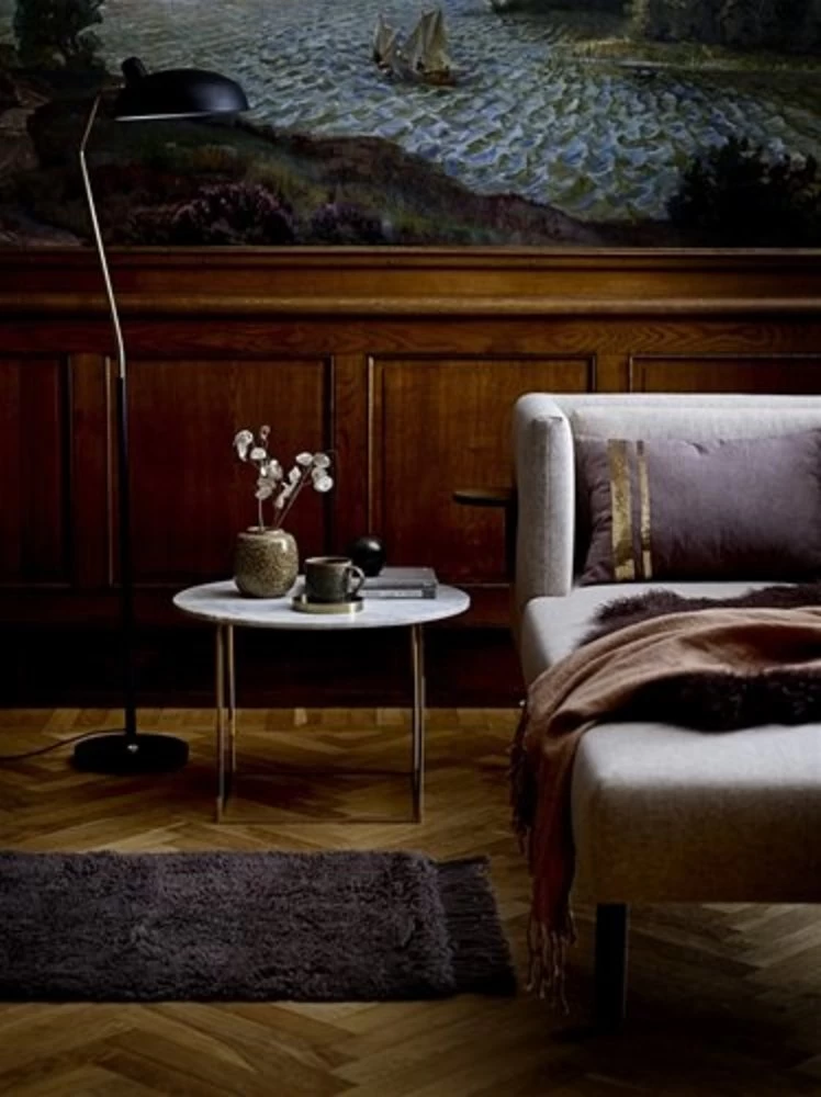 Bloomingville Vloerlamp Zwart Metaal Met Gold Finish 7 Bloomingville Vloerlamp Zwart Metaal Met Gold Finish - Afbeelding 5