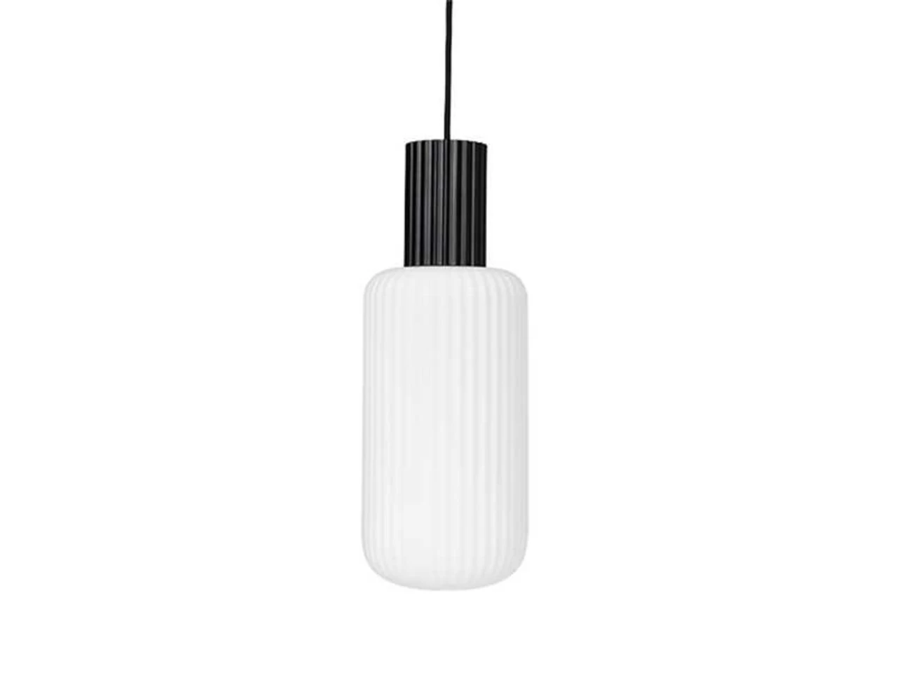 Broste Copenhagen Lolly Hanglamp Zwart - Ø16XH43cm 3 Broste Copenhagen Lolly Hanglamp Zwart - Ø16XH43cm