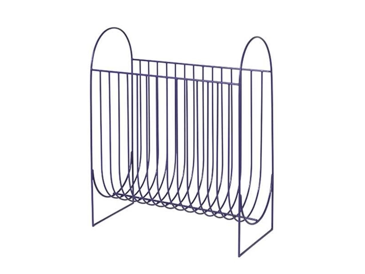 Broste Copenhagen Maggie Tijdschriftenhouder - Blauw 3 Broste Copenhagen Maggie Tijdschriftenhouder - Blauw