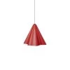 Broste Copenhagen Skirt Hanglamp Rood Ø30cm - 60080007 -Klassieke Verlichtingswinkel broste copenhagen skirt hanglamp rood 30cm 6008000