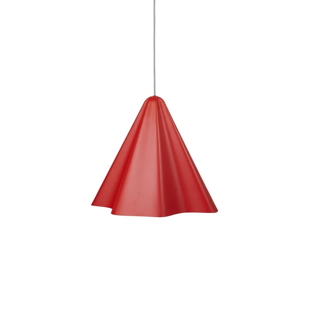 Broste Copenhagen Skirt Hanglamp Rood Ø44cm - 60080008 3 Broste Copenhagen Skirt Hanglamp Rood Ø44cm - 60080008