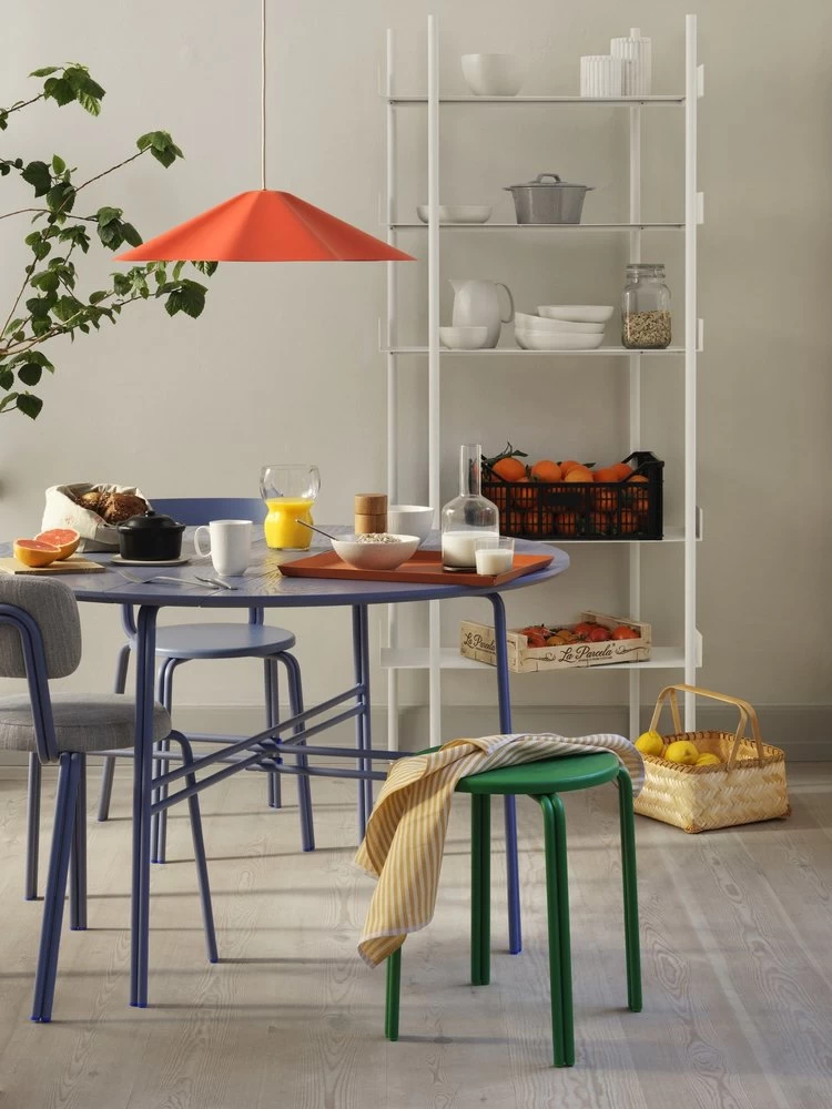 Broste Copenhagen Skirt Hanglamp Rood Ø60cm - 60080009 6 Broste Copenhagen Skirt Hanglamp Rood Ø60cm - 60080009 - Afbeelding 4