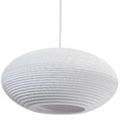 Graypants Disc16 Hanglamp Wit Karton Ø43x19cm
