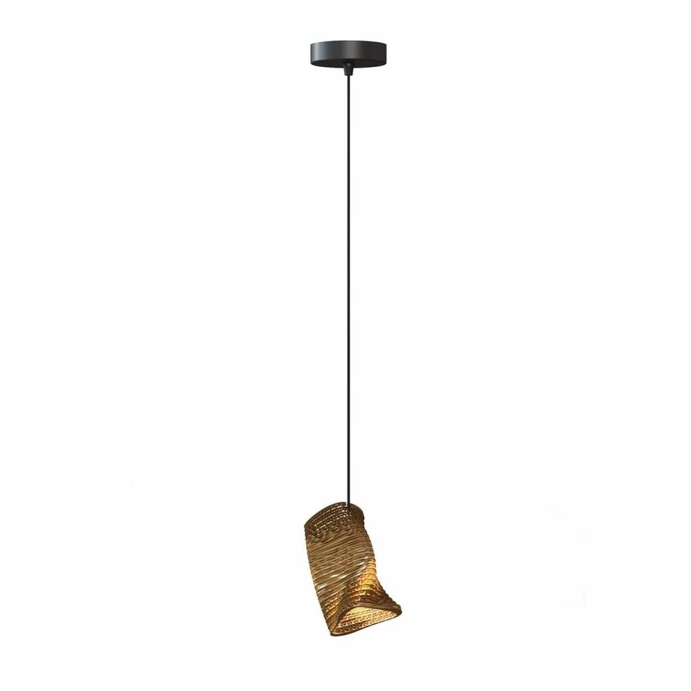 Graypants Moa Single Hanglamp Bruin Ø10x15cm 3 Graypants Moa Single Hanglamp Bruin Ø10x15cm