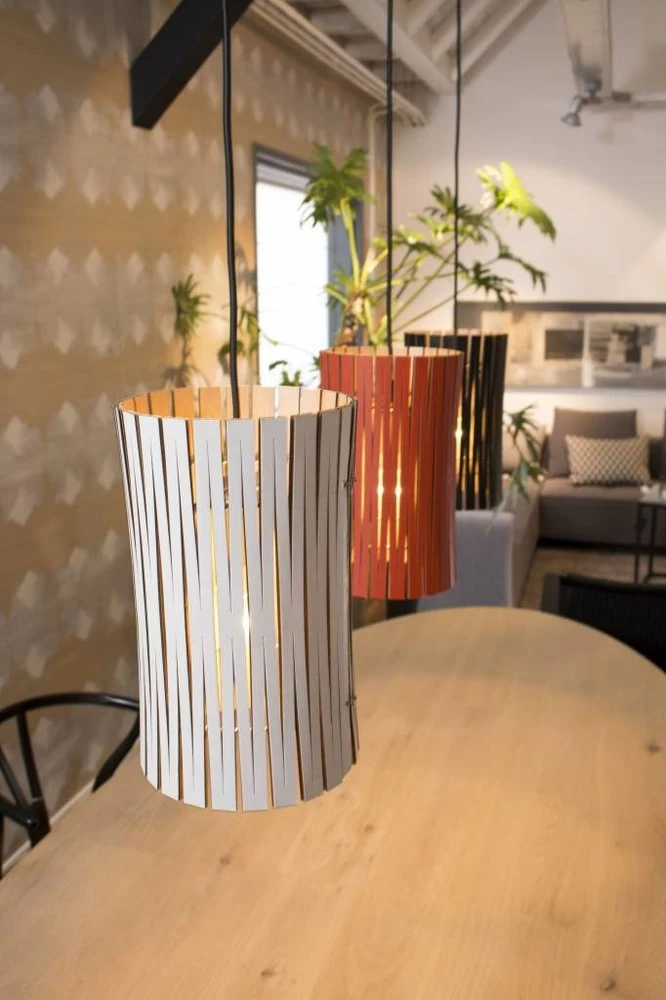 Graypants P2 Hanglamp Whitewash Ø18x32cm 4 Graypants P2 Hanglamp Whitewash Ø18x32cm - Afbeelding 2