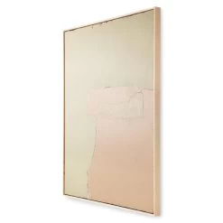 HKliving Abstract Painting - Olive/nude 100x120cm -Klassieke Verlichtingswinkel hkliving abstract painting olive nude 100x120cm 1