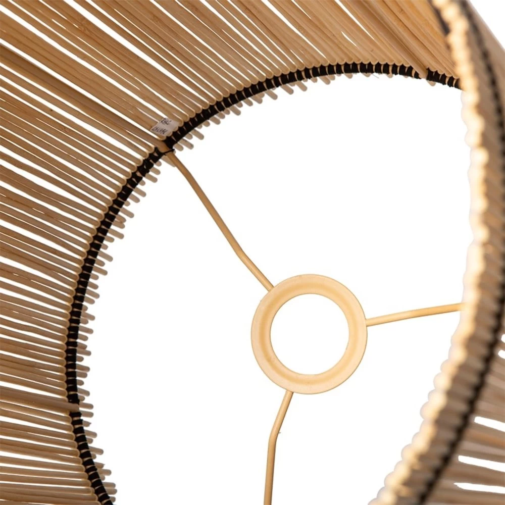 HKliving Cone Bamboo Lampenkap 7 HKliving Cone Bamboo Lampenkap - Afbeelding 5