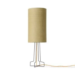 HKliving Cylinder Lampenkap Jute - Jade Groen -Klassieke Verlichtingswinkel hkliving cylinder lampenkap jute jade groen 2