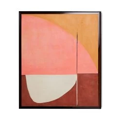 HKliving Framed Artwork 'Roseate Hues' - AWD8960