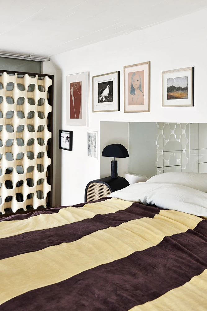 HKliving Halfronde Lampenkap Zwart Jute - Small 5 HKliving Halfronde Lampenkap Zwart Jute - Small - Afbeelding 3