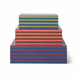 HKliving Handgemaakte Opbergboxen Dusk - AOA0906