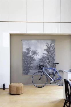 HKliving Jungle Wandkaart 154x154cm -Klassieke Verlichtingswinkel hkliving jungle wandkaart 154x154cm 2