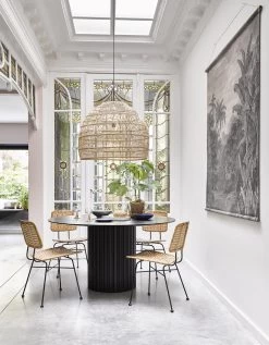 HKliving Jungle Wandkaart 154x154cm -Klassieke Verlichtingswinkel hkliving jungle wandkaart 154x154cm 4