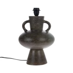 HKliving Lampenvoet Grijs Aardewerk 24x24x38cm