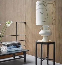 HKliving Lampenvoet Wit Aardewerk 24x24x38cm -Klassieke Verlichtingswinkel hkliving lampenvoet wit aardewerk 24x24x38cm 4