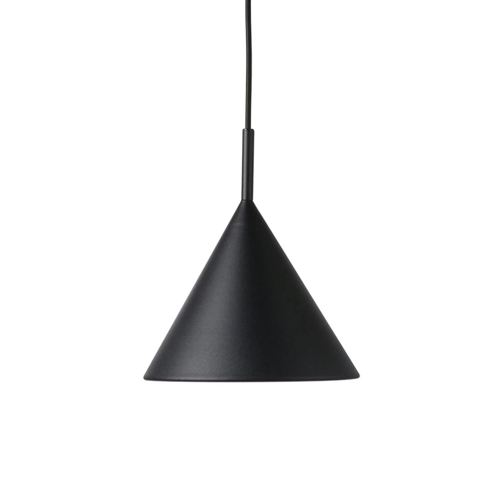 HKliving Metalen Driehoekige Hanglamp Zwart - Medium 4 HKliving Metalen Driehoekige Hanglamp Zwart - Medium - Afbeelding 2