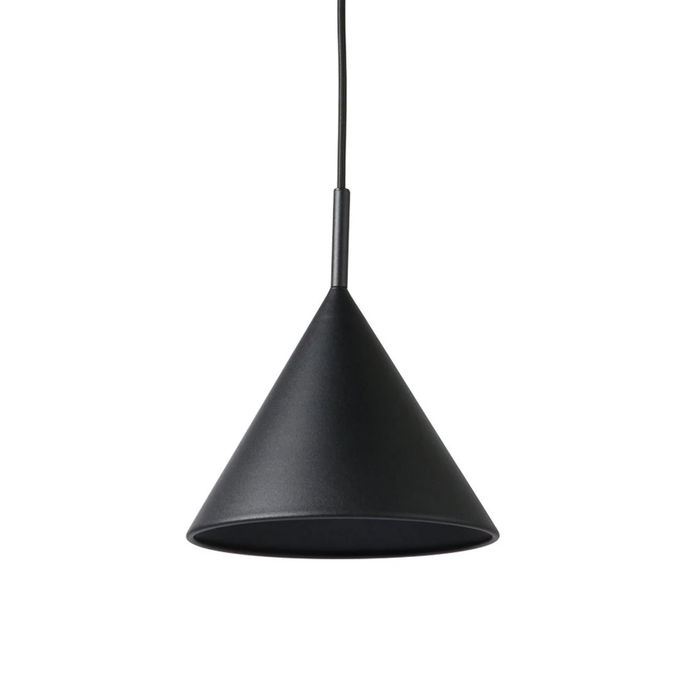 HKliving Metalen Driehoekige Hanglamp Zwart - Medium 3 HKliving Metalen Driehoekige Hanglamp Zwart - Medium