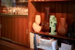 HKliving Organic Vaas Cream M - ACE7198 -Klassieke Verlichtingswinkel hkliving organic vaas cream m ace7198 5