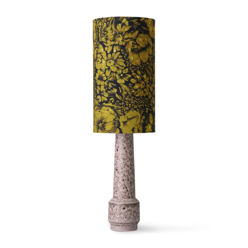 HKliving Printed Cylinder Lampenkap - Floral 6 HKliving Printed Cylinder Lampenkap - Floral - Afbeelding 4