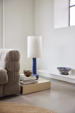 HKliving Retro Aardewerk Lampenvoet Blauw - VOL5104 -Klassieke Verlichtingswinkel hkliving retro aardewerk lampenvoet blauw vol5104 5