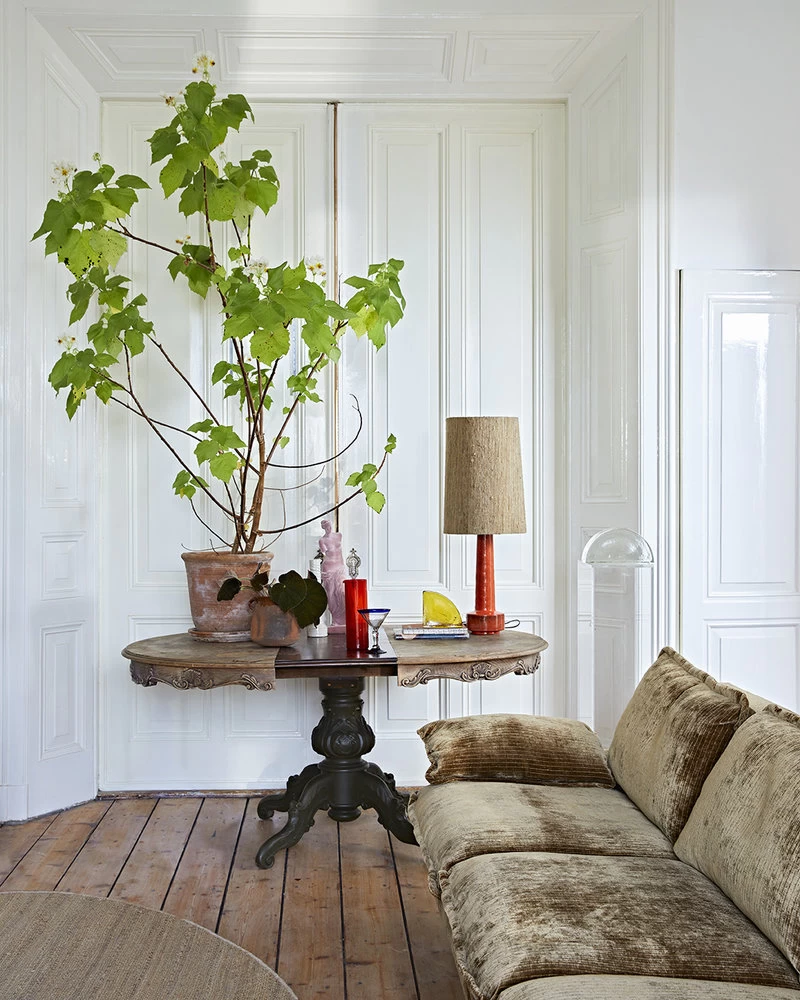 HKliving Retro Stone Lampenvoet - Rood 7 HKliving Retro Stone Lampenvoet - Rood - Afbeelding 5