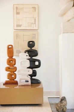 HKliving Sculptuur Hout - AOA0916 -Klassieke Verlichtingswinkel hkliving sculptuur hout aoa0916 4