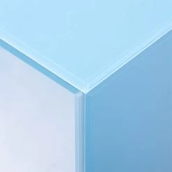 HKliving Spiegel Pilaar Medium - Blauw -Klassieke Verlichtingswinkel hkliving spiegel pilaar medium blauw 2