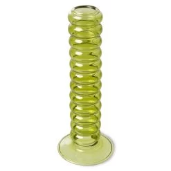 HKliving The Emeralds Glazen Kandelaar Large - Groen -Klassieke Verlichtingswinkel hkliving the emeralds glazen kandelaar large groen 1