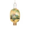 HKliving Traditionele Lantaarn Lamp Met Landschap Painting - Large -Klassieke Verlichtingswinkel hkliving traditionele lantaarn lamp met landschap
