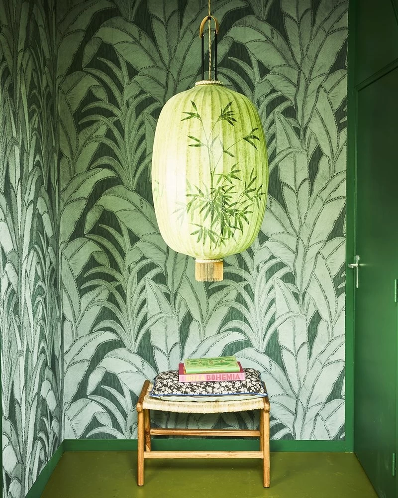 HKliving Traditionele Lantaarn Lamp Painting XL 7 HKliving Traditionele Lantaarn Lamp Painting XL - Afbeelding 5