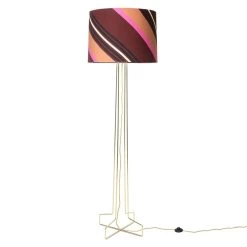 HKliving Wire Vloerlamp Striped - VOL5106