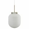 House Doctor Ball Hanglamp Wit Glas 2 House Doctor Ball Hanglamp Wit Glas -Klassieke Verlichtingswinkel house doctor ball hanglamp wit glas