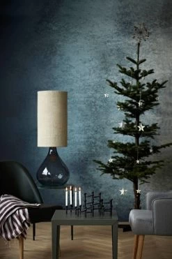 House Doctor Big Tafellamp Grijs Glas -Klassieke Verlichtingswinkel house doctor big tafellamp grijs glas 1