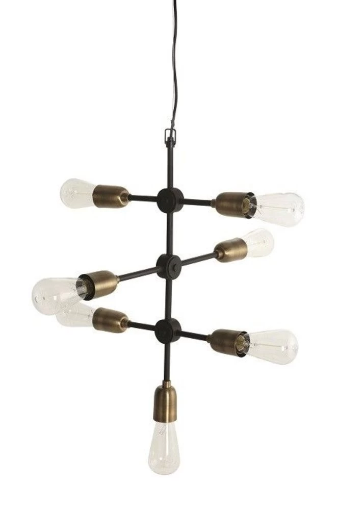 House Doctor Molecular Hanglamp Grijs Metaal 3 House Doctor Molecular Hanglamp Grijs Metaal