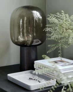 House Doctor Note Tafellamp Bruin Messing - 203661731 -Klassieke Verlichtingswinkel house doctor note tafellamp bruin messing 20366173 2